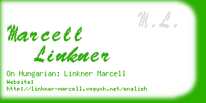 marcell linkner business card